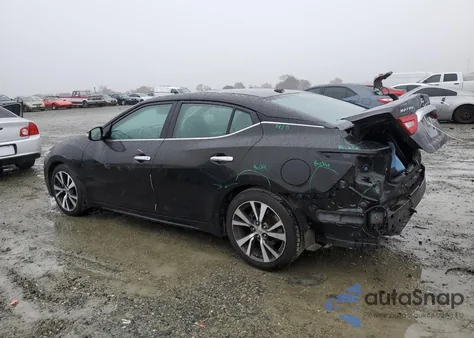 2017 Nissan Maxima 3.5S из США, поврежденный, VIN 1N4AA6AP6HC430177